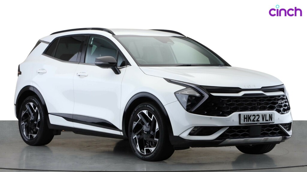 Kia Sportage 1.6 H T Gdi Gt Line S Suv Hybrid White #1