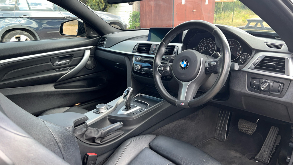 BMW 4 Series Bmw Used F33 420I M Sport Convertible At B48 2.0I White #9