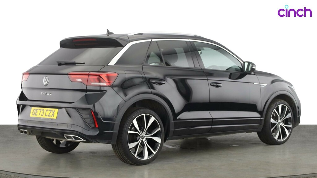 Volkswagen T-Roc 1.5 Tsi Life Suv Dsg Euro 6 Ss 150 Black #3