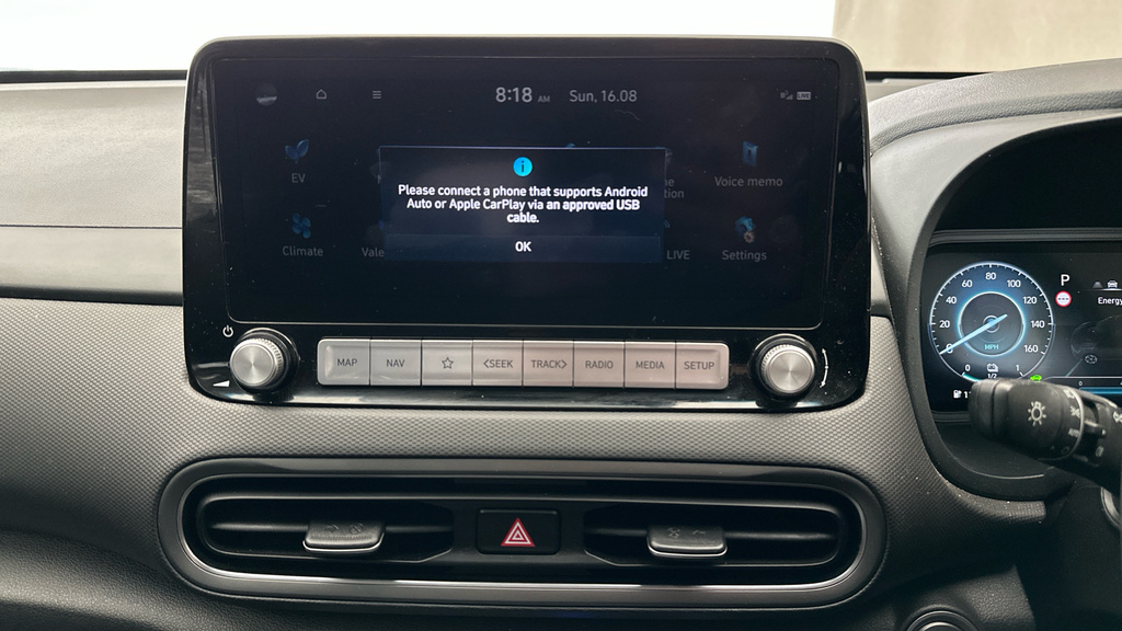 Hyundai Kona 1.6 H-gdi Premium Suv Hybrid Dct Euro 6 Red #15