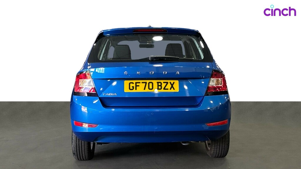 Skoda Fabia Skoda Estate Estate Se L 1.0 Tsi 95 Ps 5G Man 2020 Blue #4