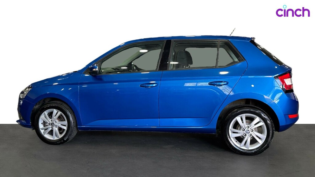 Skoda Fabia Skoda Estate Estate Se L 1.0 Tsi 95 Ps 5G Man 2020 Blue #6