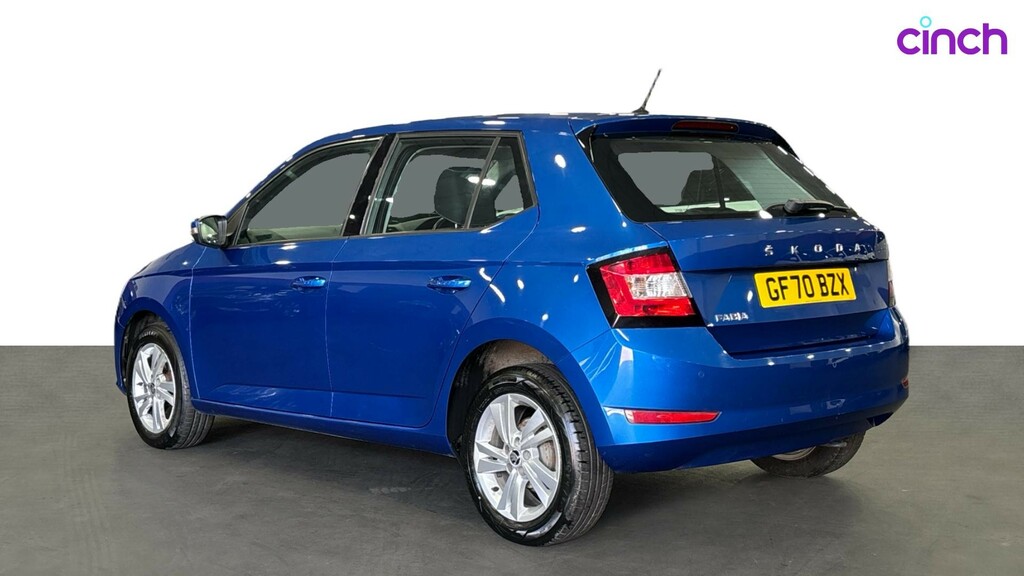 Skoda Fabia Skoda Estate Estate Se L 1.0 Tsi 95 Ps 5G Man 2020 Blue #5