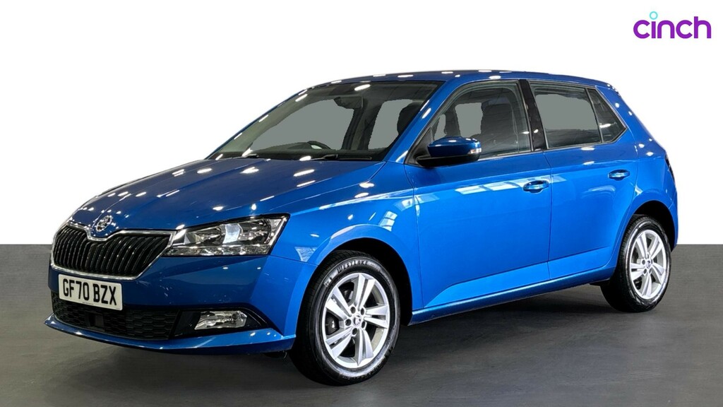 Skoda Fabia Skoda Estate Estate Se L 1.0 Tsi 95 Ps 5G Man 2020 Blue #7