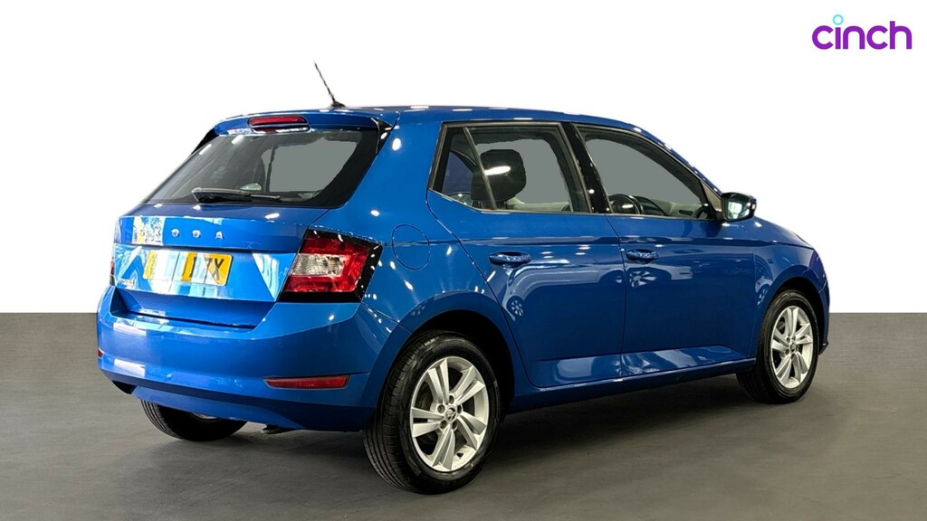 Skoda Fabia Skoda Estate Estate Se L 1.0 Tsi 95 Ps 5G Man 2020 Blue #3