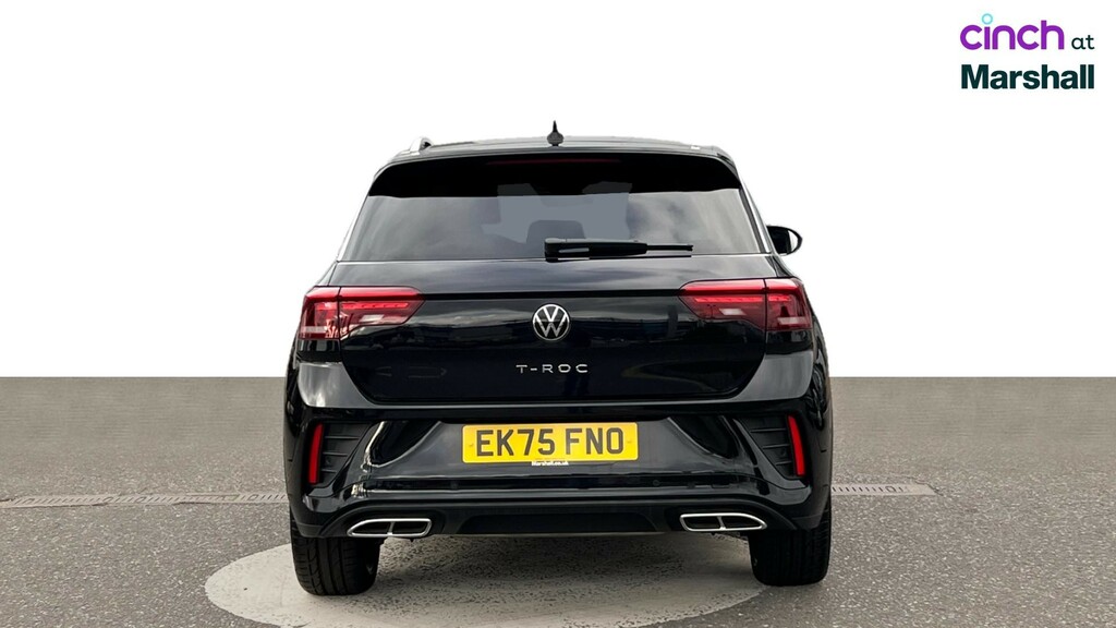 Volkswagen T-Roc R-line 1.5 Tsi 150Ps 7-Speed Dsg Black #4