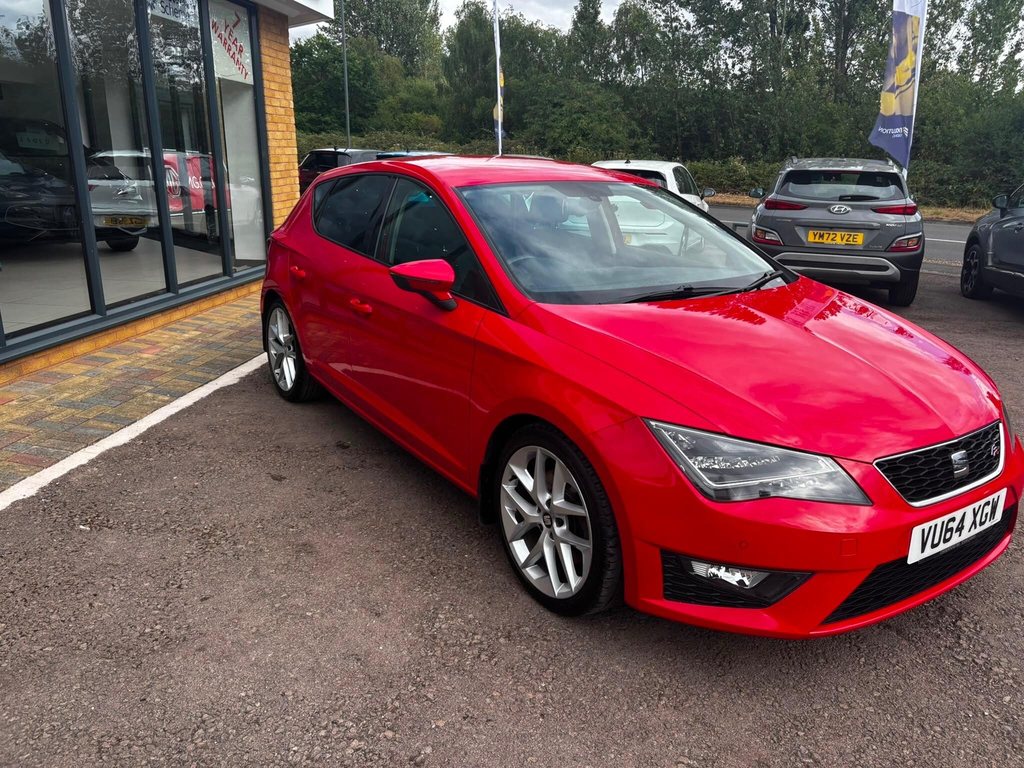 Seat Leon 2.0 Tdi Cr Fr Euro 5 Ss Red #4