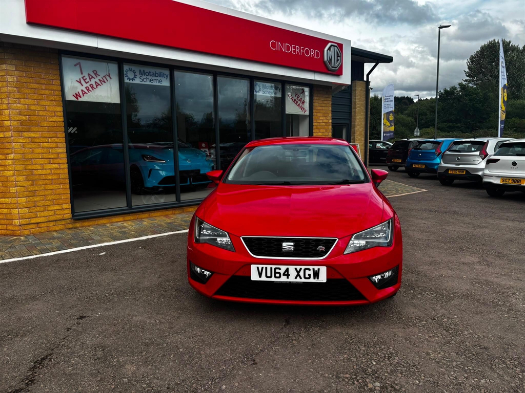 Seat Leon 2.0 Tdi Cr Fr Euro 5 Ss Red #2