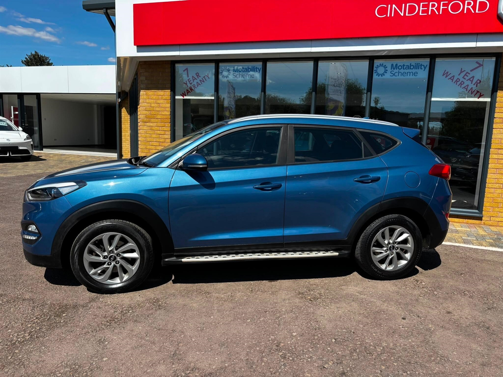 Hyundai Tucson 1.7 Crdi Blue Drive Se Nav Euro 6 Ss Blue #2