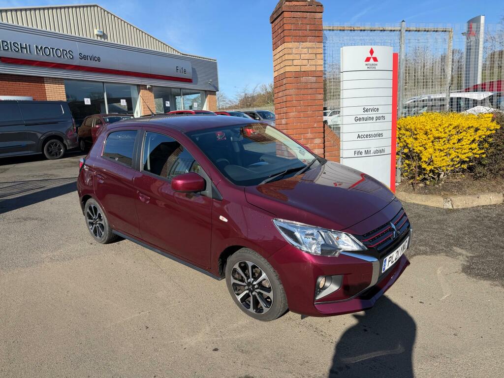 Mitsubishi Mirage 1.2 Design Pro Cvt Euro 6 Ss Purple
