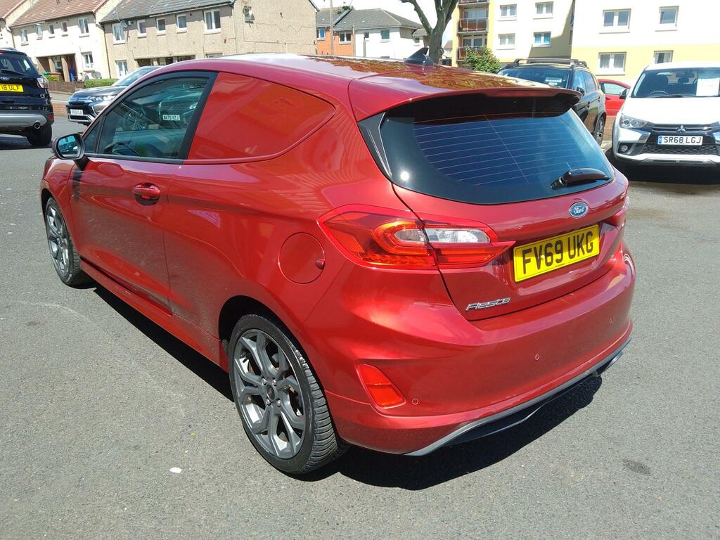 Ford Fiesta 1.0T Ecoboost Sport Euro 6 Ss FV69UKG Red #5
