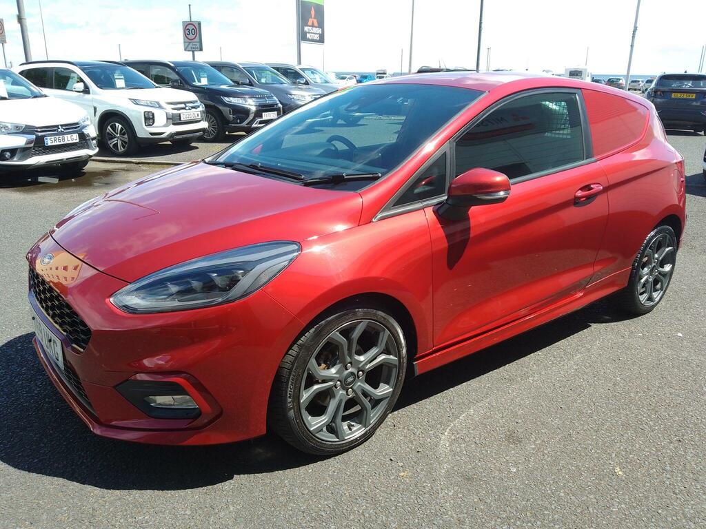 Ford Fiesta 1.0T Ecoboost Sport Euro 6 Ss FV69UKG Red #3