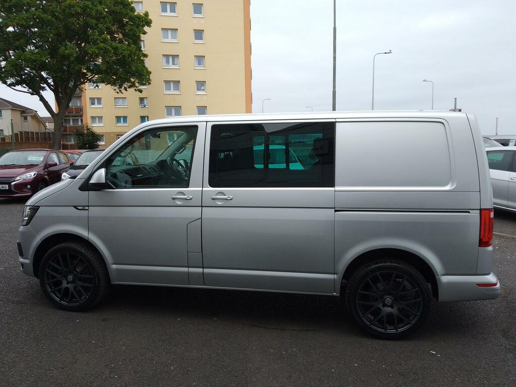 Volkswagen Transporter 2.0 Tdi T30 Bluemotion Tech Highline Kombi Fwd Swb GL19ZKY Silver #5