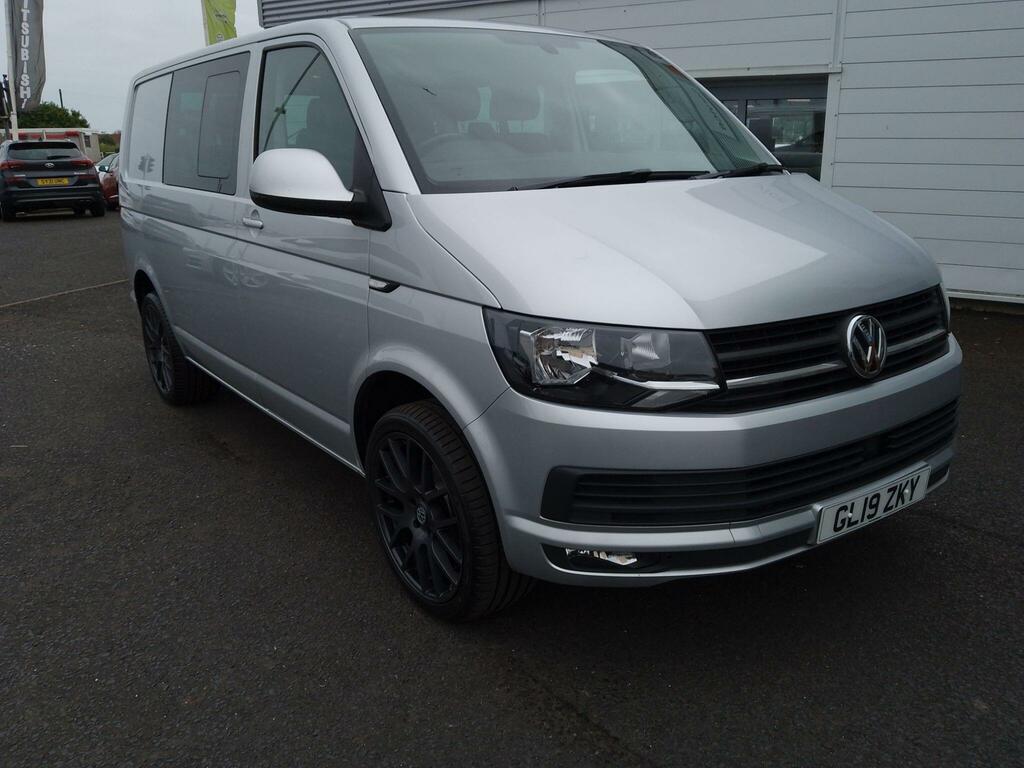 Volkswagen Transporter 2.0 Tdi T30 Bluemotion Tech Highline Kombi Fwd Swb GL19ZKY Silver #2