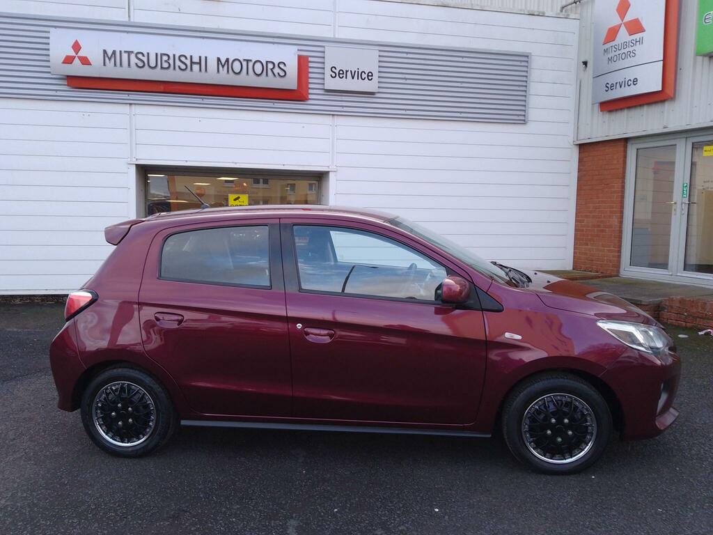 Mitsubishi Mirage 1.2 Verve Euro 6 Ss Purple #2