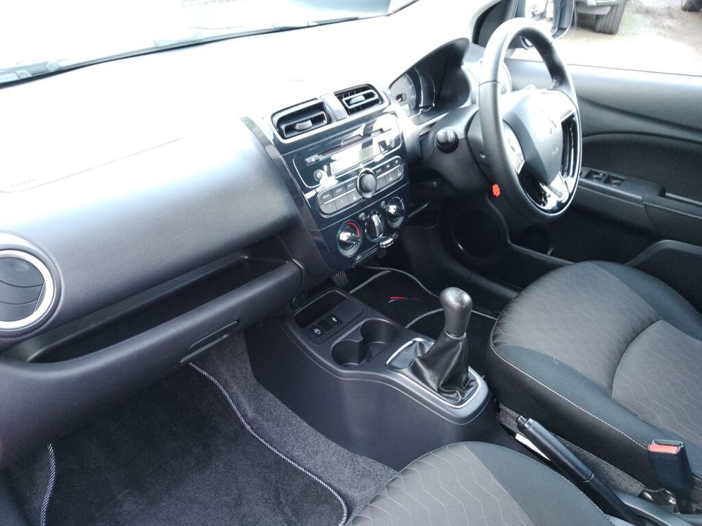 Mitsubishi Mirage 1.2 Verve Hatchback Euro 6 Ss Grey #10