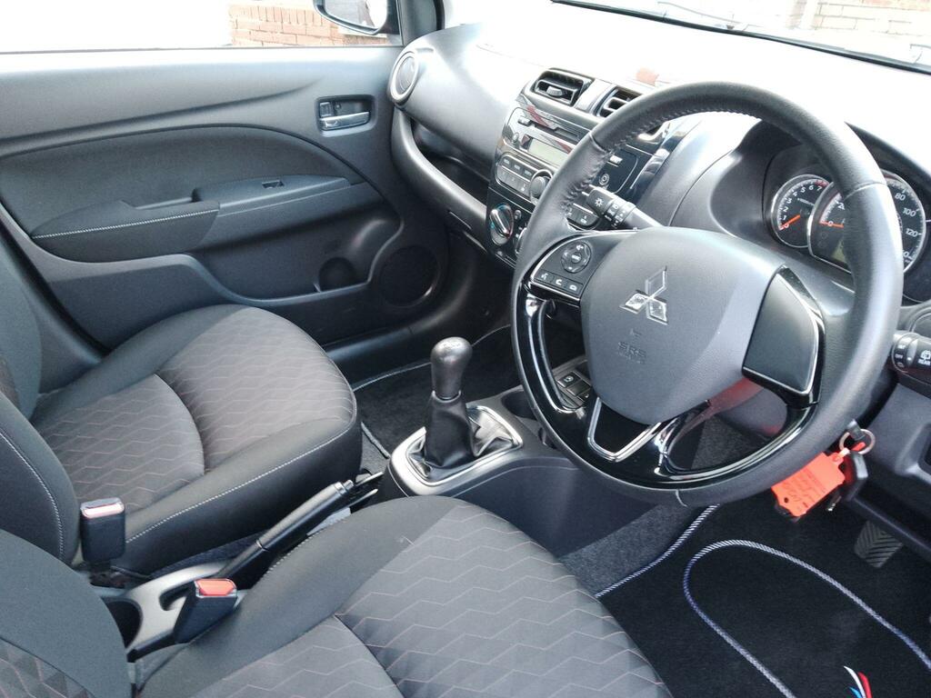 Mitsubishi Mirage 1.2 Verve Hatchback Euro 6 Ss Grey #15