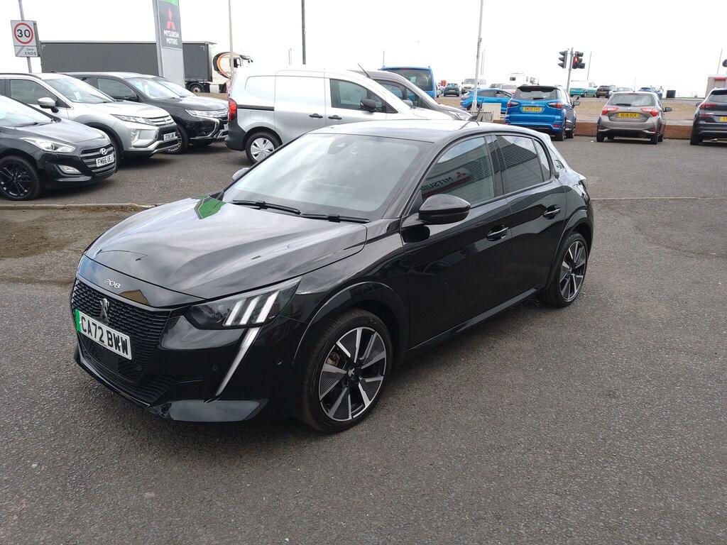 Peugeot e-208 50Kwh Gt 11Kw Charger Black #2