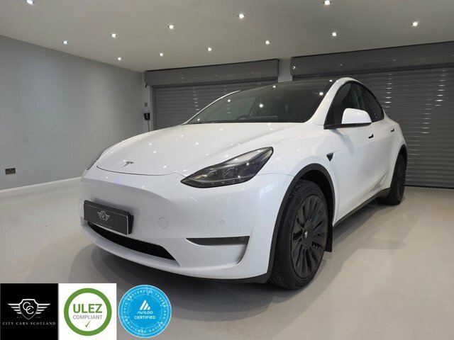 Tesla Model Y Dual Motor Long Range Suv 4Wde White