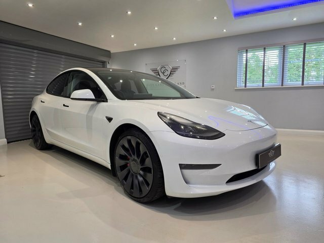 Tesla Model 3 Dual Motor Performance Saloon MW71WFK White #3