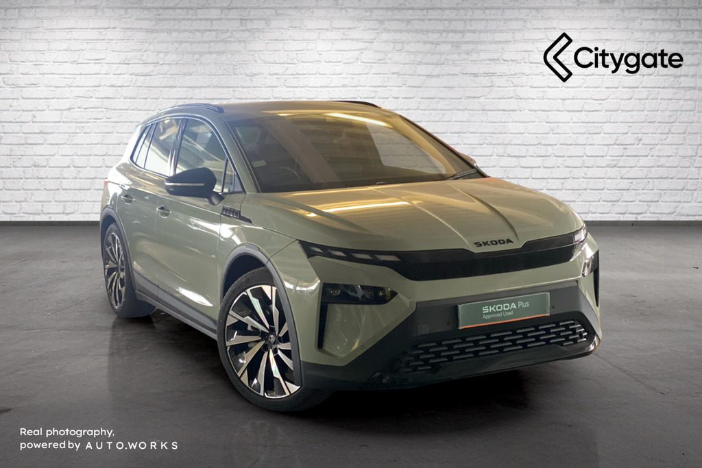 Skoda Elroq Sportline 85 82 Kwh 286 Ps Single Speed Green