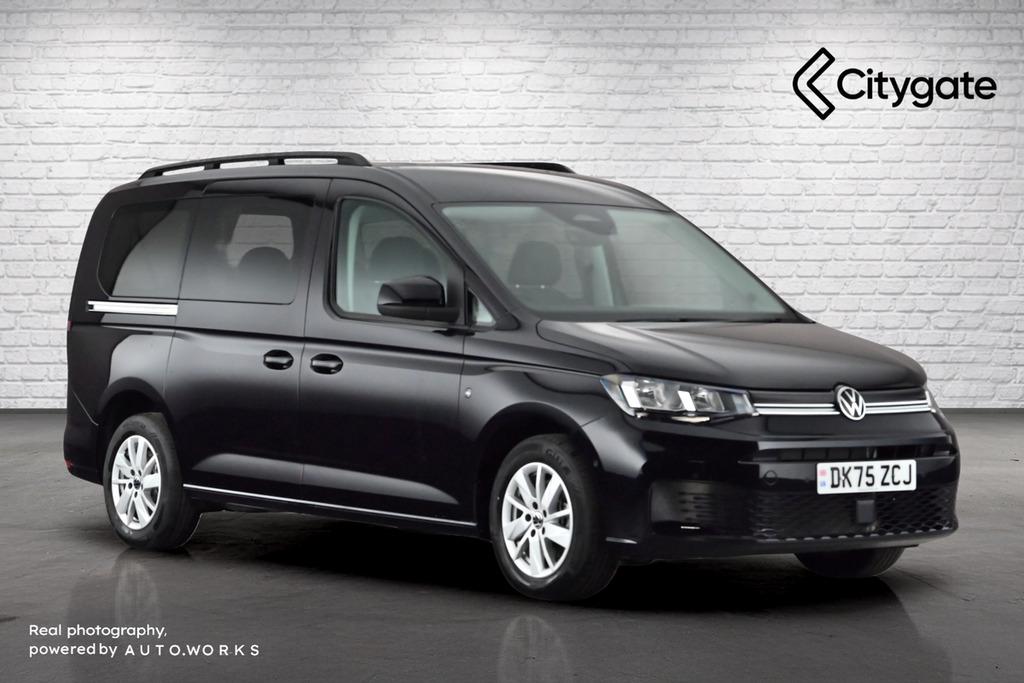 Volkswagen Caddy Maxi Life C20 Caddy Life Maxi 122 Ps 2.0 Tdi 7Sp Dsg Black