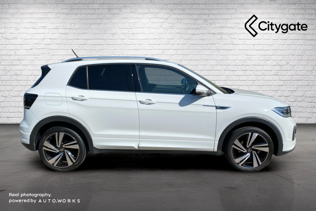 Volkswagen T-Cross R-line 1.0 Tsi 110Ps 6-Speed White #4