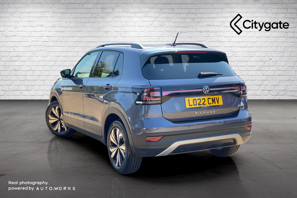 Volkswagen T-Cross Black Edition 1.0 Tsi 110Ps 7-Speed Dsg Grey #2
