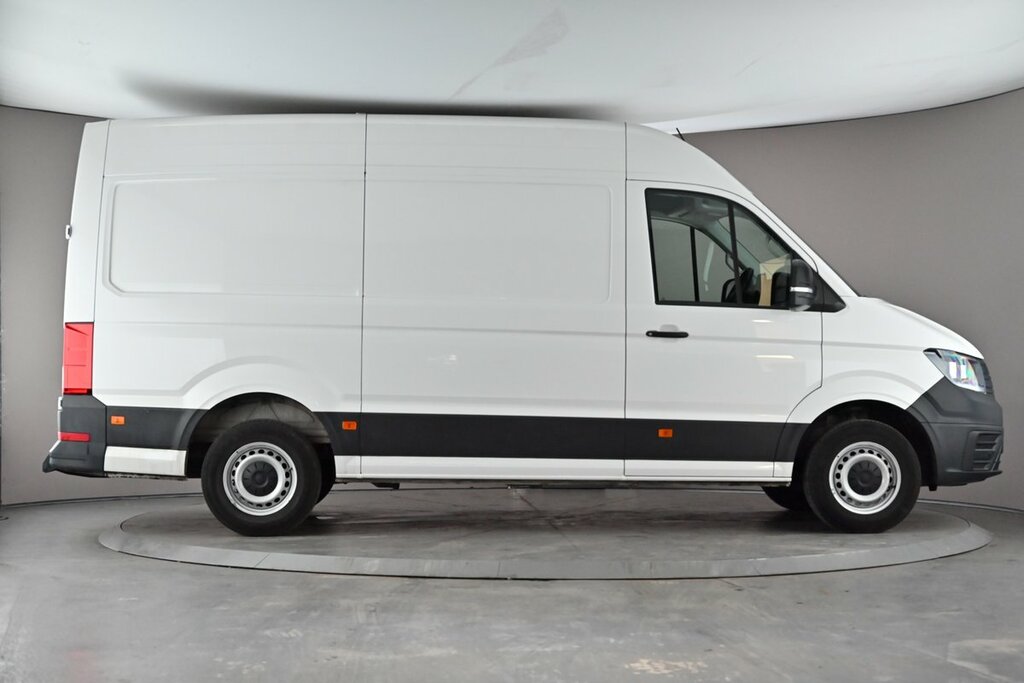 Volkswagen Crafter Cr35 Panel Van Commerce Mwb 140 Ps 2.0 Tdi 8Sp Aut White #4