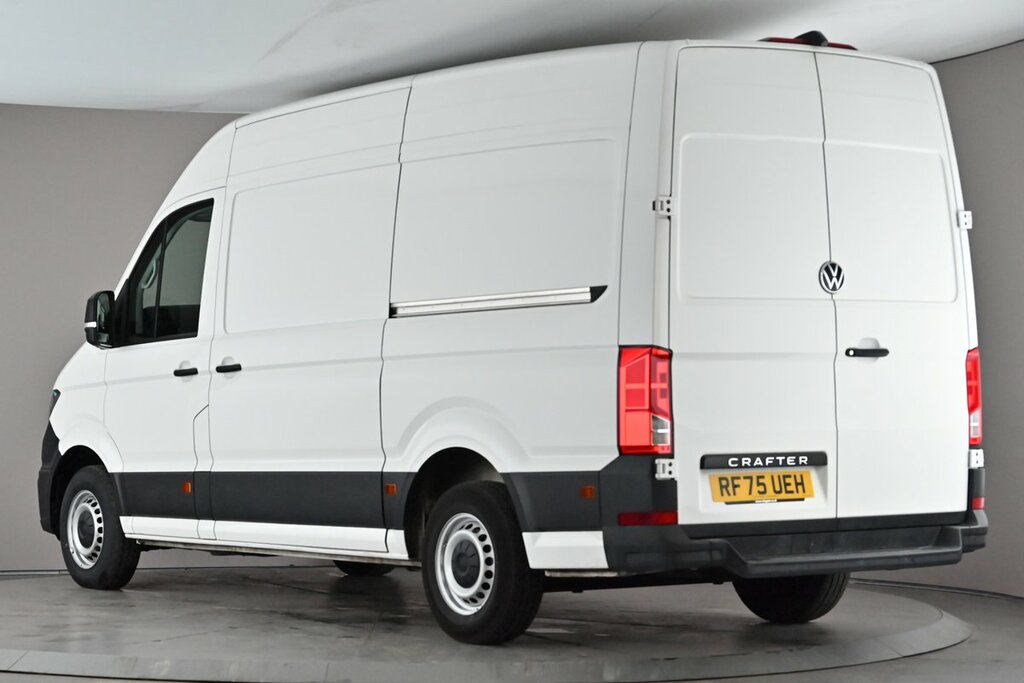 Volkswagen Crafter Cr35 Panel Van Commerce Mwb 140 Ps 2.0 Tdi 8Sp Aut White #3