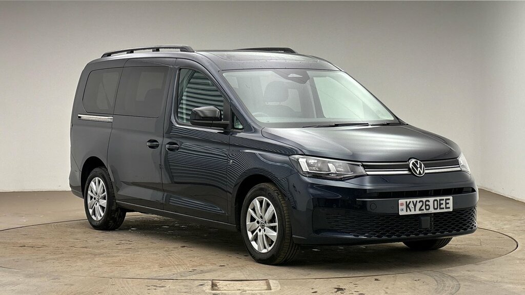 Volkswagen Caddy Maxi Life C20 Caddy Life Maxi 122 Ps 2.0 Tdi 7Sp Dsg Blue