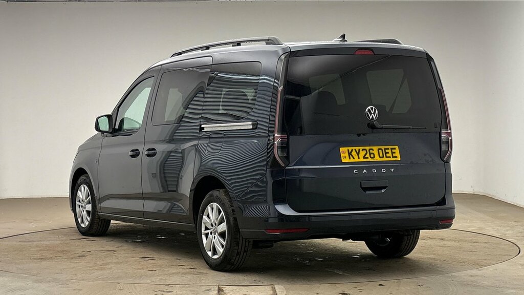 Volkswagen Caddy Maxi Life C20 Caddy Life Maxi 122 Ps 2.0 Tdi 7Sp Dsg Blue #3