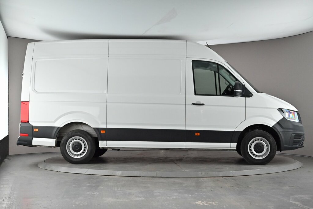 Volkswagen Crafter Cr35 Panel Van Commerce Mwb 140 Ps 2.0 Tdi 8Sp Aut White #4