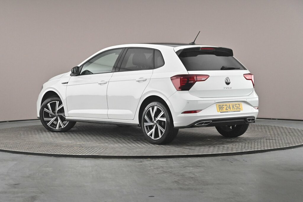 Volkswagen Polo R-line 1.0 Tsi 95Ps 7-Speed Dsg White #3
