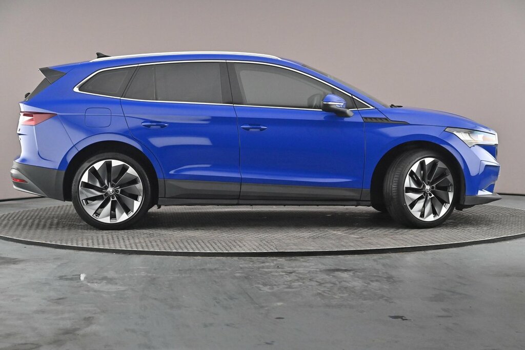 Skoda ENYAQ Iv 60 62 Kwh 179 Ps Single Speed Blue #4