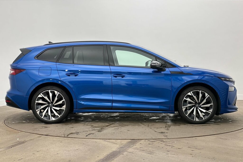 Skoda ENYAQ Sportline 85X 82 Kwh 286 Ps Single Speed 4X4 Blue #4