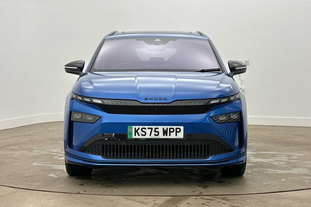 Skoda ENYAQ Sportline 85X 82 Kwh 286 Ps Single Speed 4X4 Blue #6