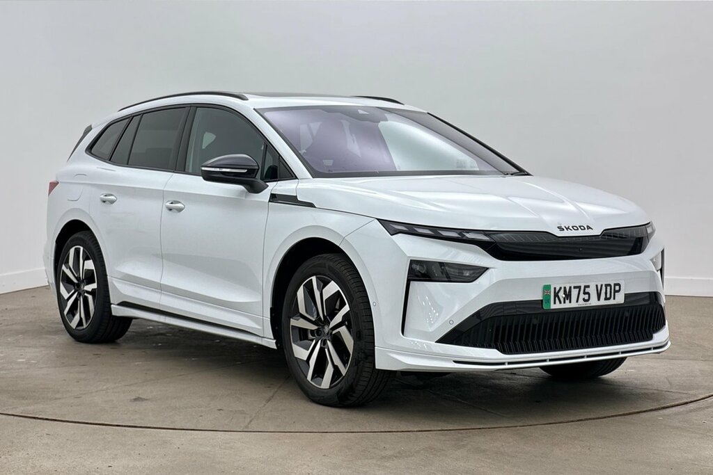 Skoda ENYAQ Sportline 85X 82 Kwh 286 Ps Single Speed 4X4 White