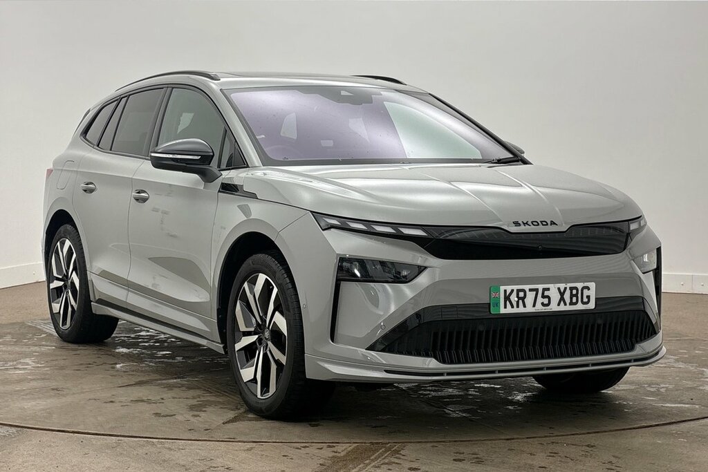 Skoda ENYAQ Sportline 85X 82 Kwh 286 Ps Single Speed 4X4 Grey