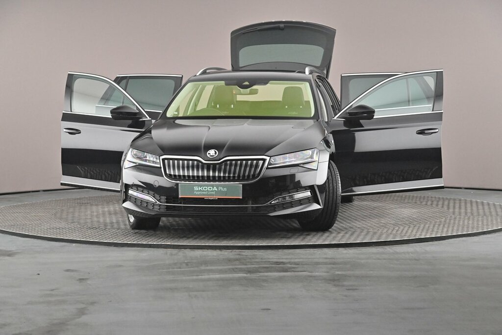 Skoda Superb Skoda Estate 2.0 Tdi Cr Se L Dsg Black #36