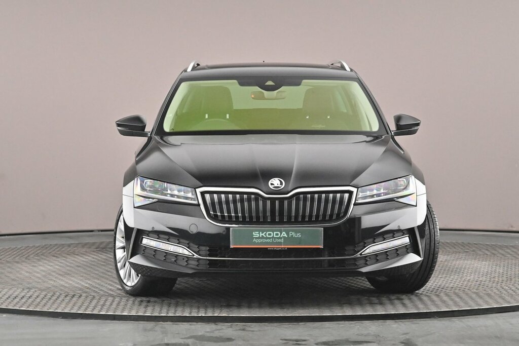 Skoda Superb Skoda Estate 2.0 Tdi Cr Se L Dsg Black #7