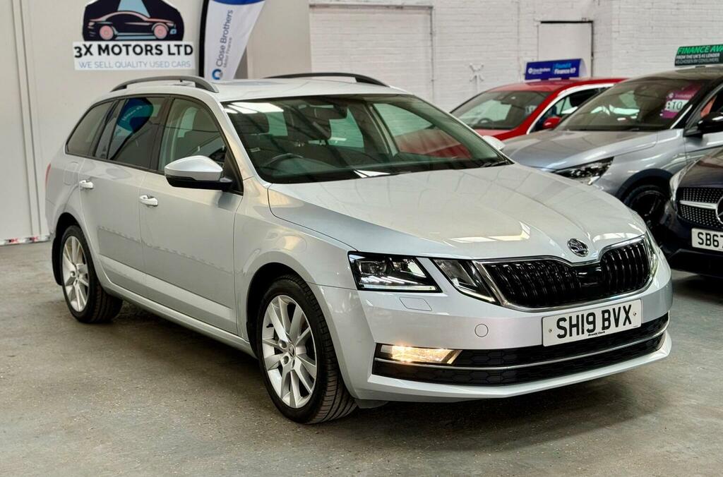 Skoda Octavia 2.0 Tdi Se L Dsg Euro 6 Ss SH19BVX Silver #2
