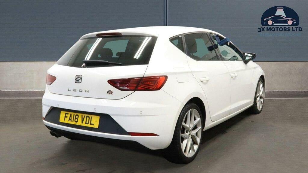 Seat Leon 1.4 Tsi Fr Technology Euro 6 Ss White #4