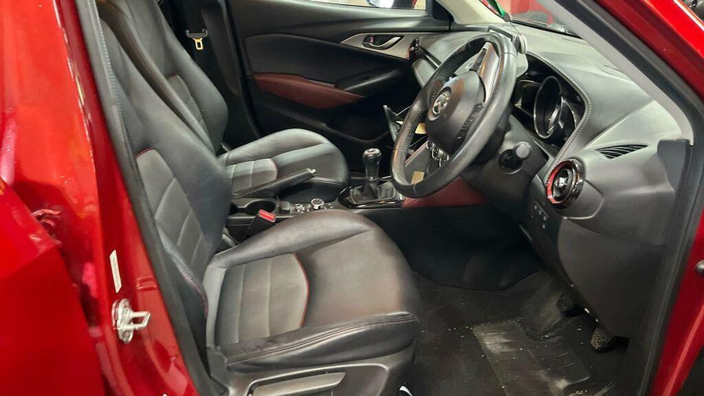 Mazda CX-3 1.5 Skyactiv-d Sport Nav 4Wd Euro 6 Ss HY66XCM Red #3