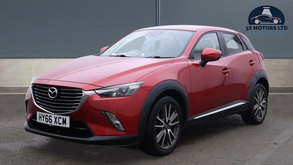 Mazda CX-3 1.5 Skyactiv-d Sport Nav 4Wd Euro 6 Ss Red