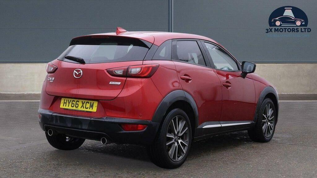 Mazda CX-3 1.5 Skyactiv-d Sport Nav 4Wd Euro 6 Ss HY66XCM Red #4