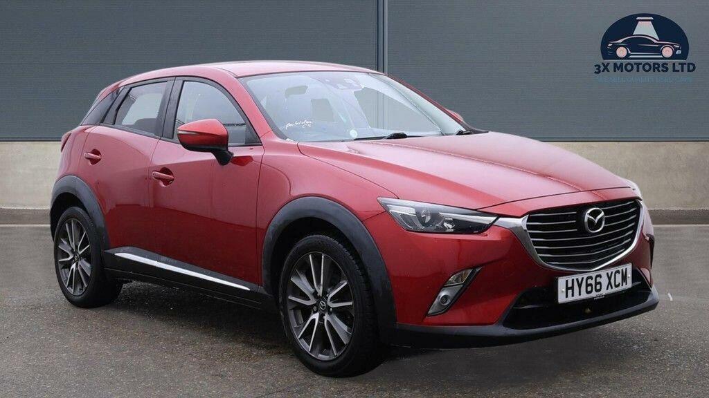 Mazda CX-3 1.5 Skyactiv-d Sport Nav 4Wd Euro 6 Ss HY66XCM Red #2