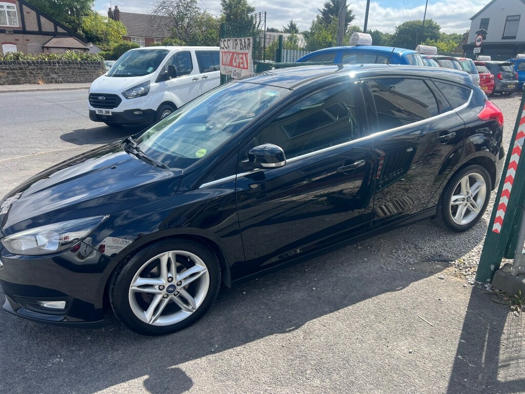 Ford Focus 1.6 Tdci 115 Zetec Black #4