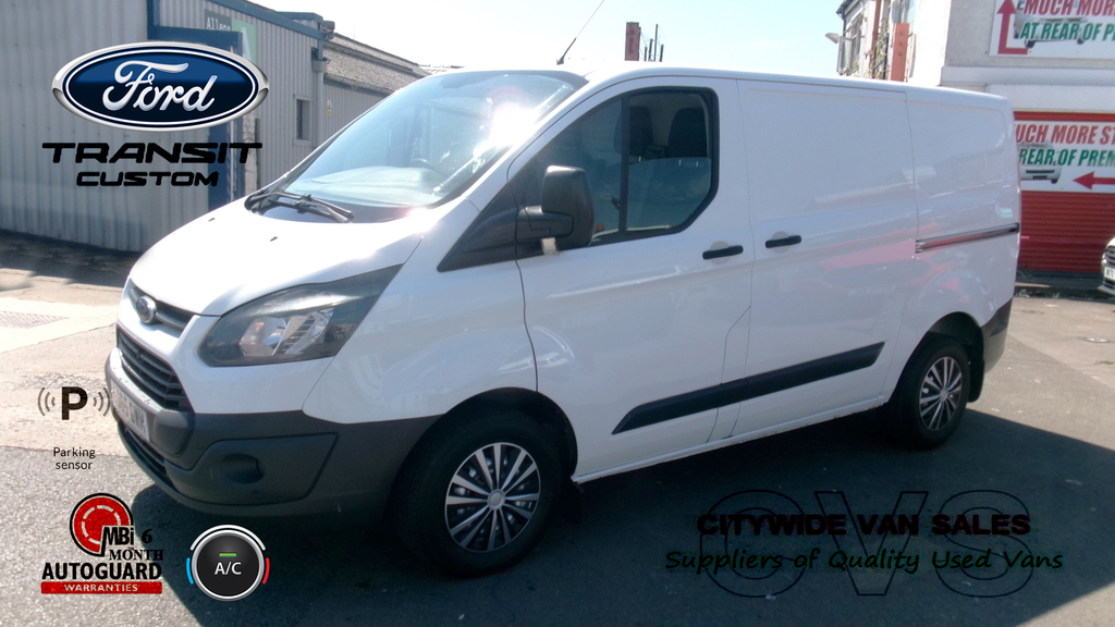 Ford Transit Custom 270 Tdci 125 L1h1 Limited Swb Low Roof Fwd 22627 Silver #1