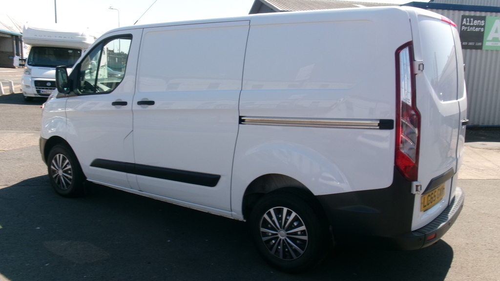 Ford Transit Custom 270 Tdci 125 L1h1 Limited Swb Low Roof Fwd 22627 Silver #10